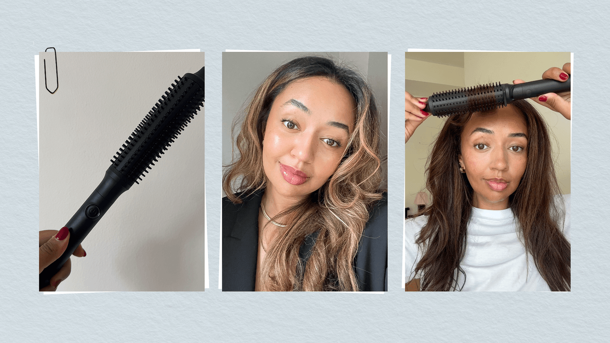 Normalerweise erwarte ich nicht, dass heiße Bürsten bei meinem lockigen Haar funktionieren, aber diese hat mich umgehauen