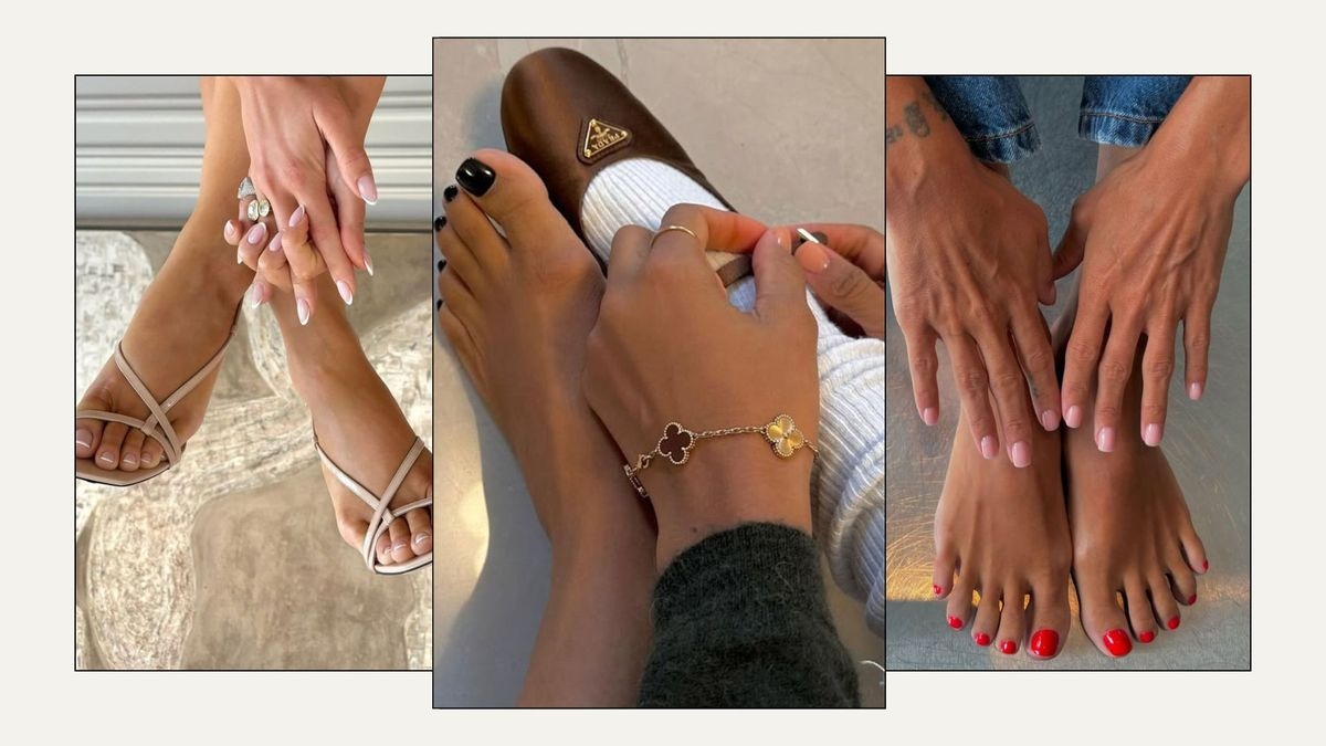 Not All Manicure and Pedicure Colours Go Together, But These 5 Chic Pairings Do