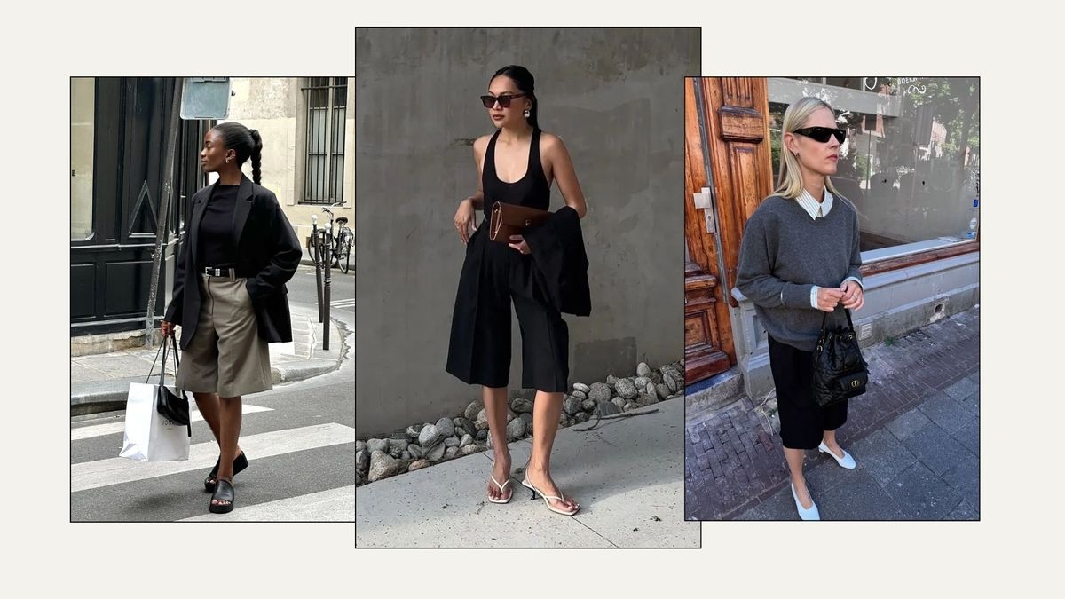 5 chaussures anti-plates que les fashionistas portent avec des shorts longs pour un look élégant