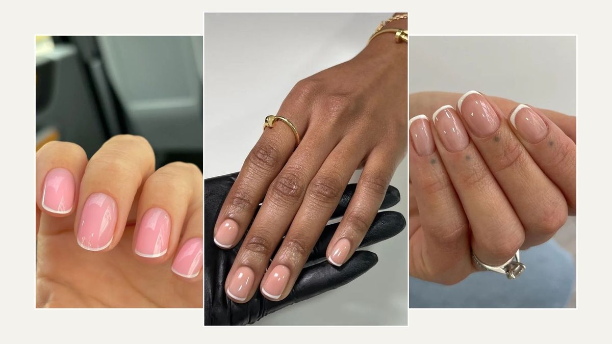 Die French Manicure aus Glas ist auf dem besten Weg, der eleganteste Nageltrend aller Zeiten zu werden