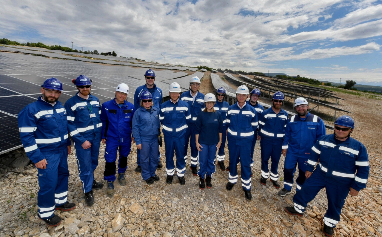The first phase of the green hydrogen plant at the Rijeka Refinery is now complete