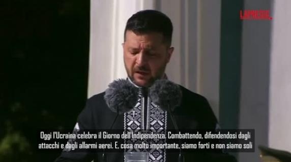 El presidente Zelensky en Kiev: "La paz para Ucrania está cada vez más cerca".
