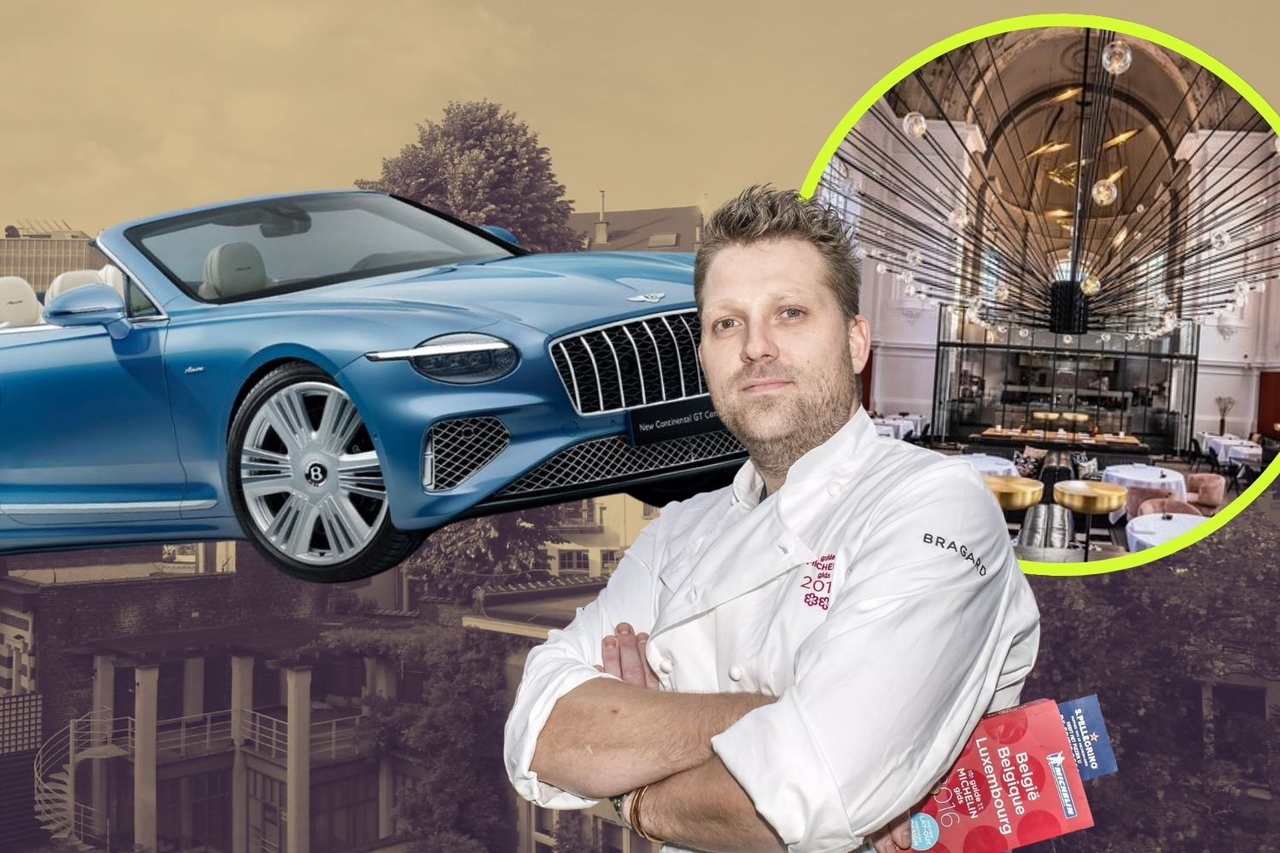 Belgiens Bentley-auf-dem-Dach-Stunt: Adrian Portellis Pose für Arme oder Ruhm in der Gastronomie?