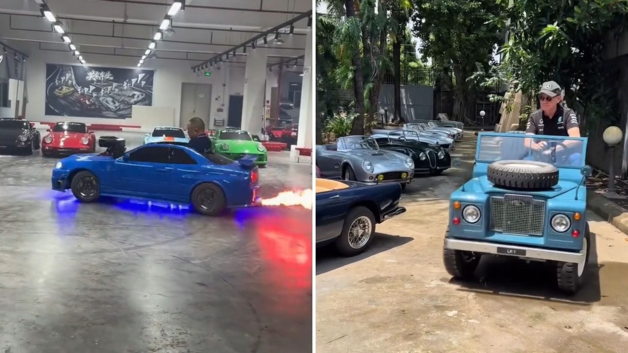 These Mini GT-R, Maybach And Defender Replicas Are Way Too Serious To Be Called Toys