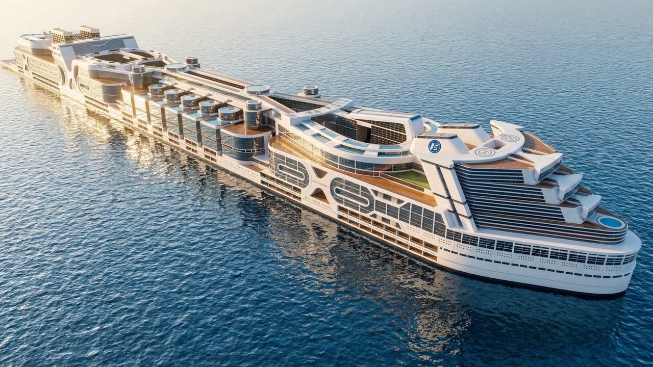 The Floating City That Wants To Put 80,000 People At Sea