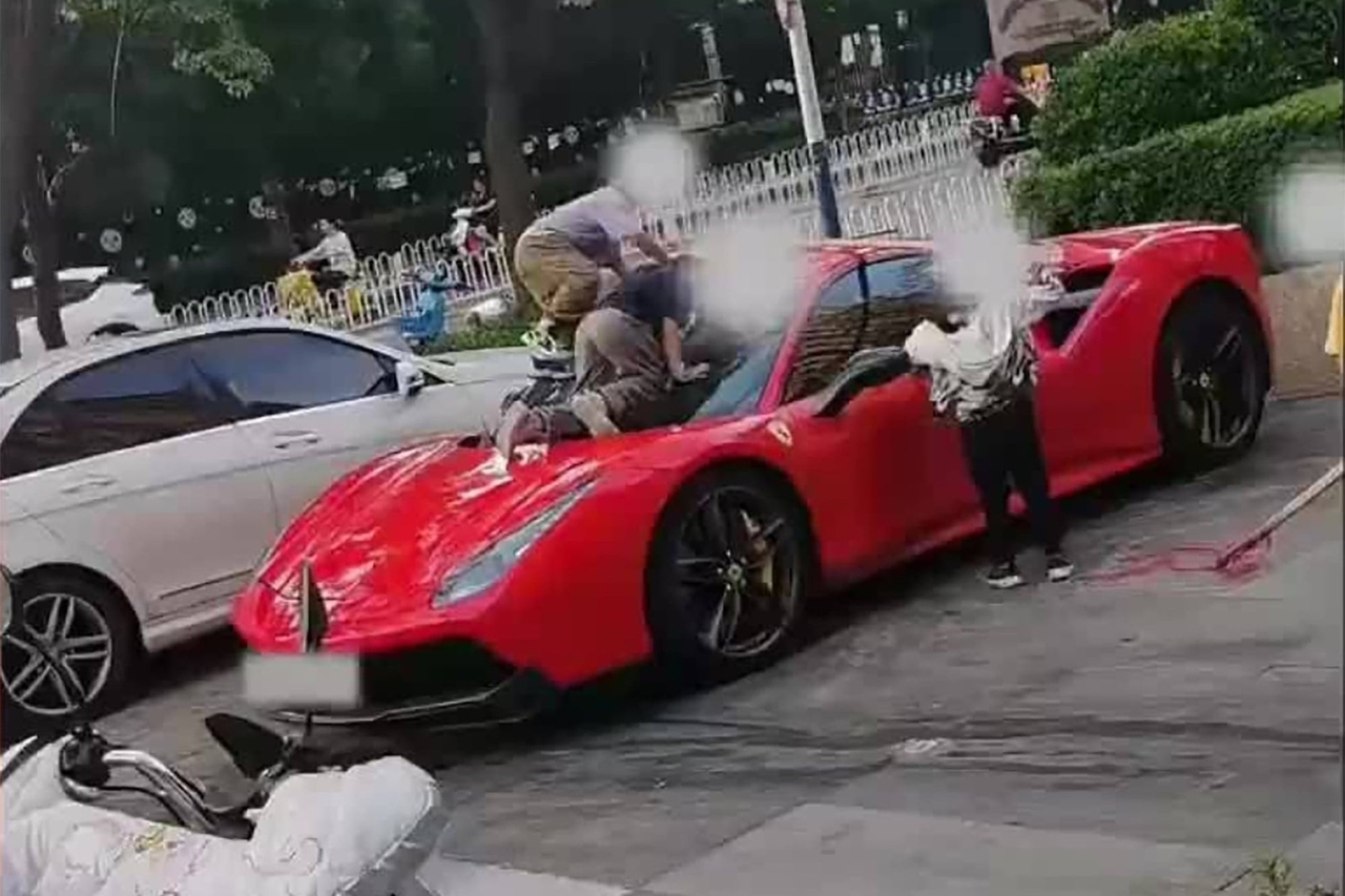 Kids Scratched A $764,000 Ferrari And The Parents Offered $1000