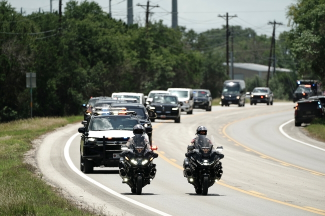 Trump Visits Texas Flood Site. 'I've Never Seen Anything Like This'