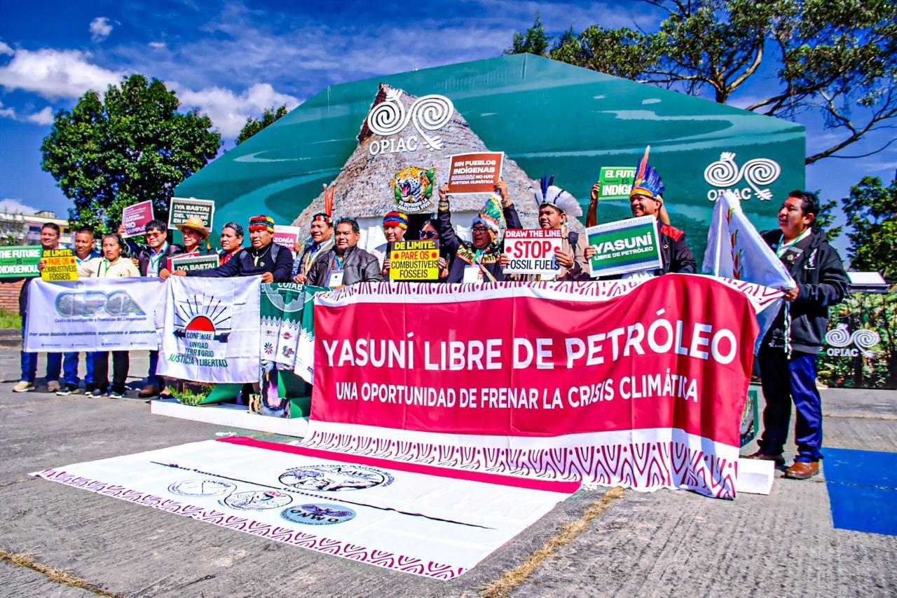 "Oil-free Amazon," the indigenous demand on the eve of the 5th ACTO Amazon Summit