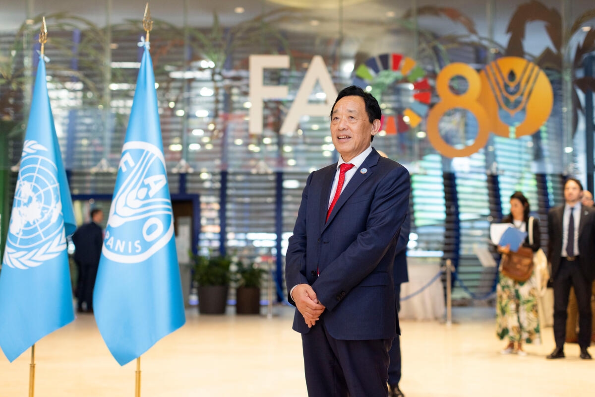Together we can be better. By Qu Dongyu (Director-General of FAO)