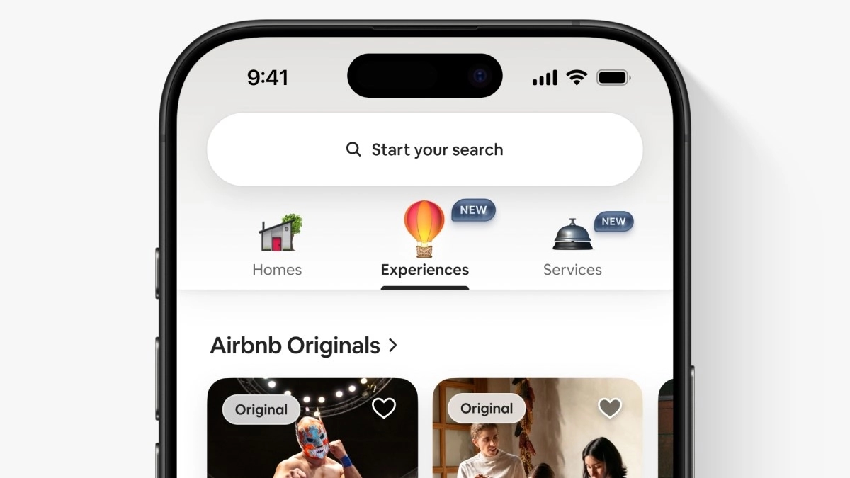 Airbnb has updated its app! Vacation planning experience has been improved