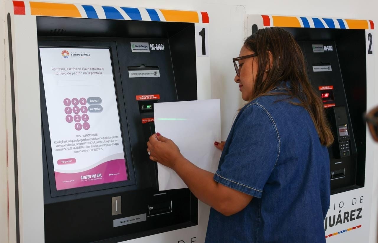 Cancun'da akıllı vergi toplama ATM'leri tanıtıldı