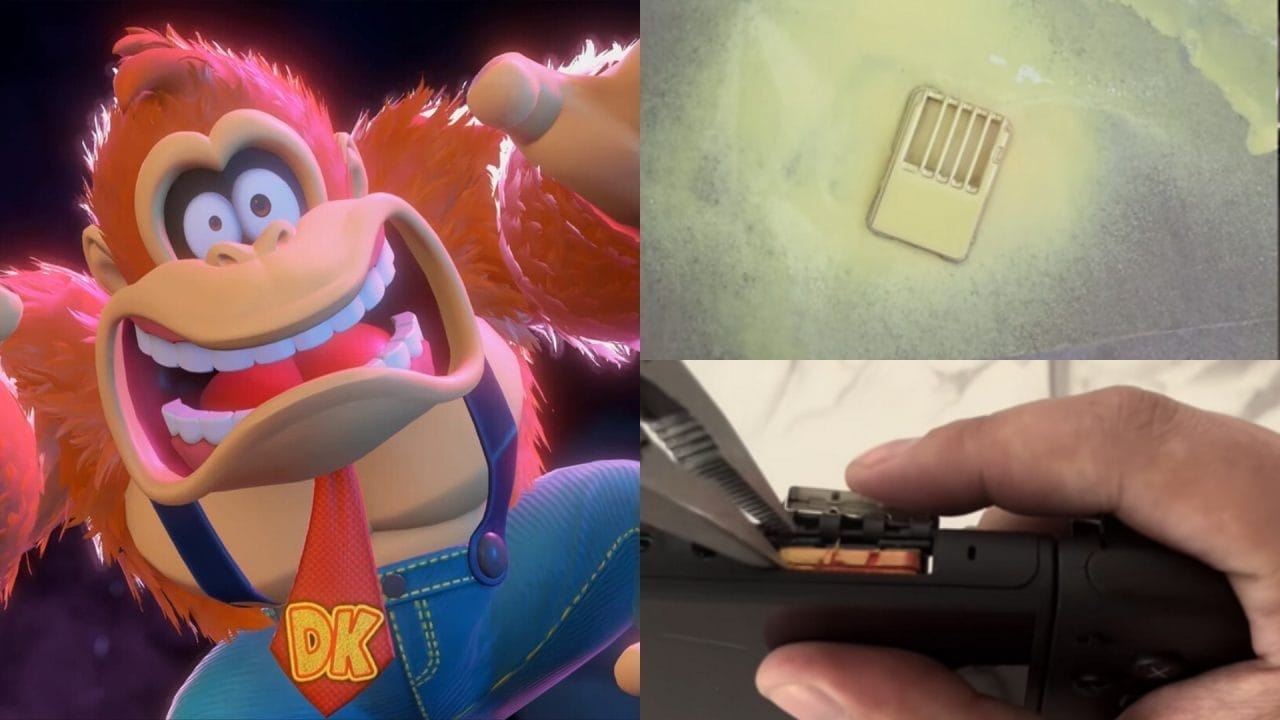 Dipinge una cartuccia di Donkey Kong e rovina il suo Switch 2 per nostalgia.
