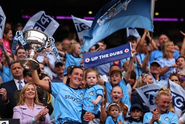 Dublin's Hannah Tyrrell wins the Golden Boot award