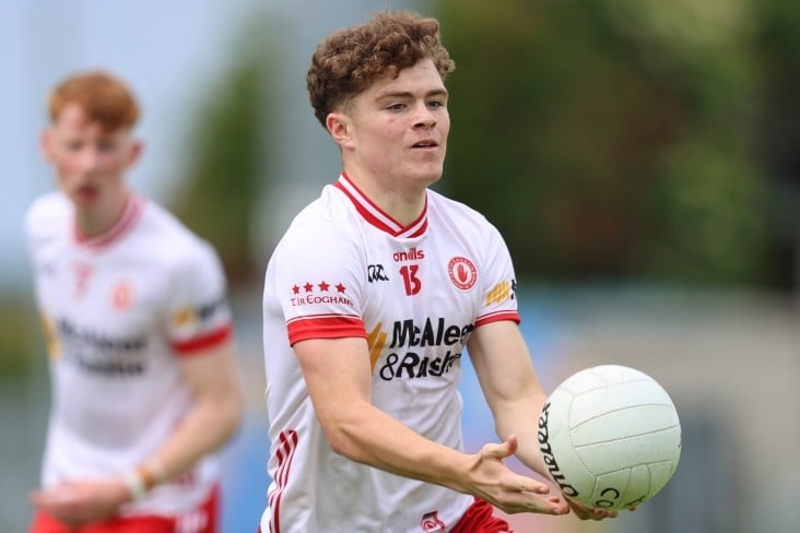 Kerr, la promessa del West Ham, è stato nominato titolare per Tyrone nella finale All-Ireland MFC