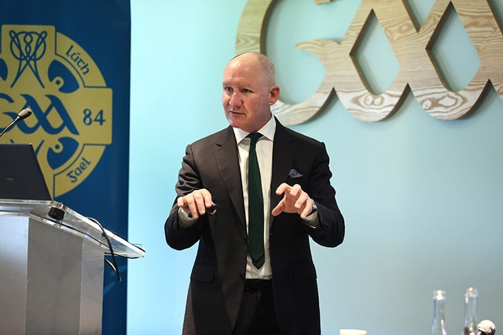 Jim Gavin elegido como candidato presidencial del Fianna Fáil