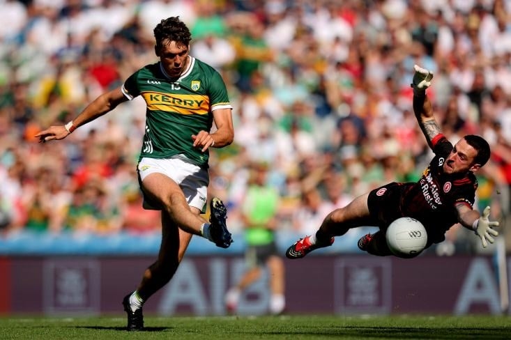 Clifford, ancora una volta infuocato, scotta mentre Kerry travolge Tyrone per il ritorno della finale All-Ireland SFC