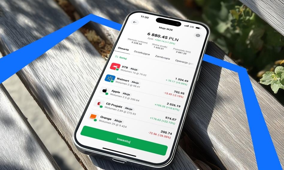 XTB with a long-awaited premiere. IKZE accounts available for customers