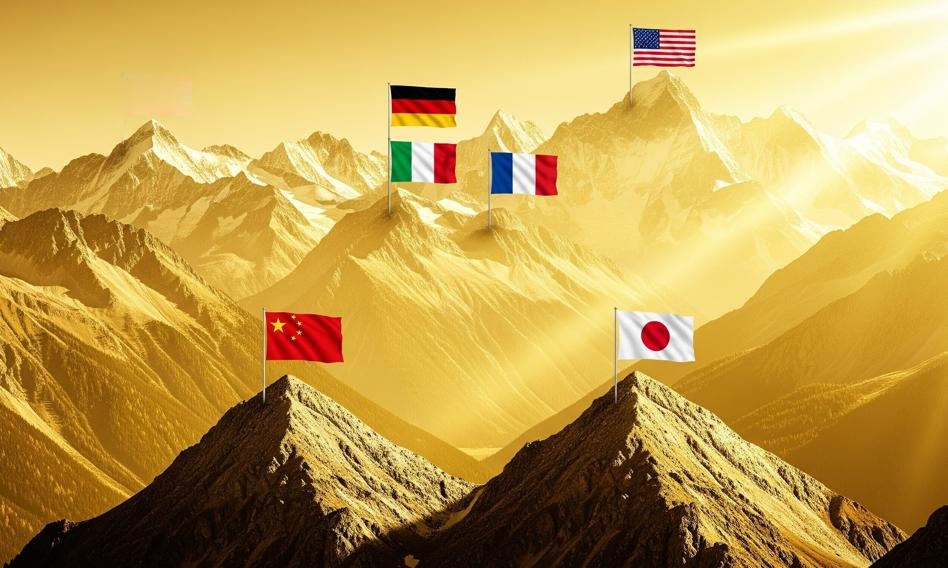 Di fronte alla montagna d'oro statunitense, sta crescendo una "collina" d'oro in Cina. Tutto è iniziato con l'elezione di Trump.