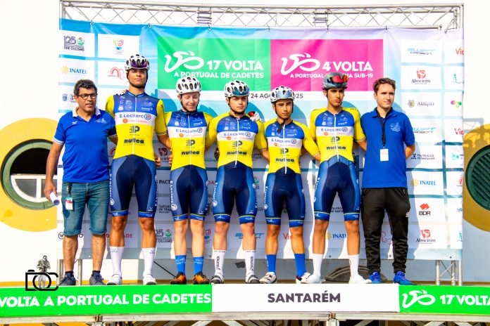 Arranque azarado da Volta a Portugal de cadetes para o Caldas EcoSprint E. Leclerc