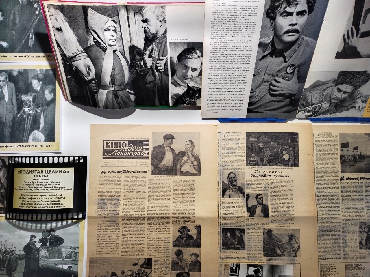 El Museo del Cine presenta a los novgorodianos a un director compatriota en la exposición “Regreso con victoria”.