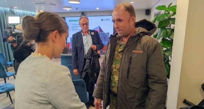 Novgorodians van de SVO testten adaptieve kledingsets