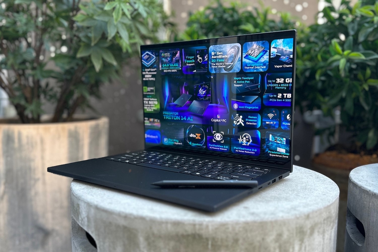 Невероятно легкий игровой ноутбук Acer оснащен неожиданной функцией трекпада