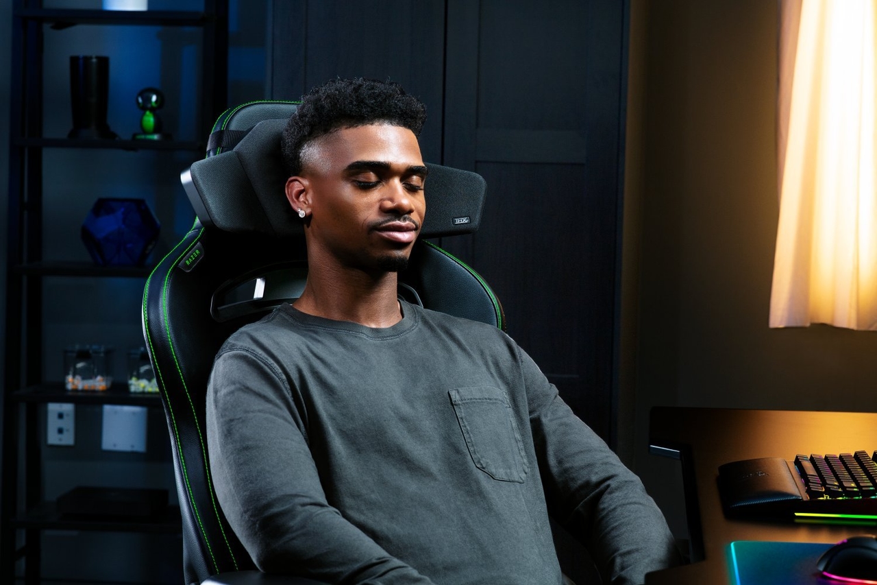 L'altoparlante Head Cushion di Razer vuole rendere le sedie da gaming più immersive