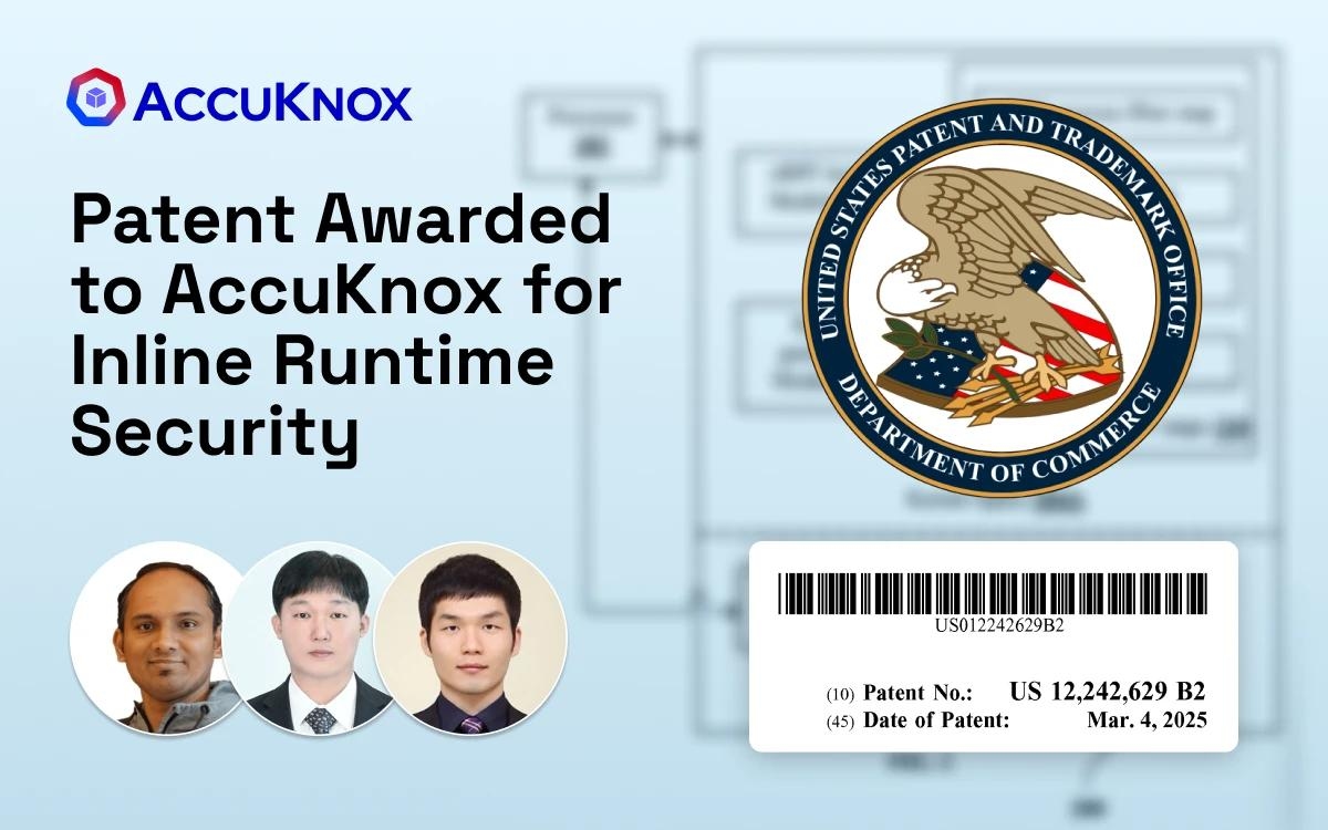 AccuKnox ottiene il brevetto per la sicurezza runtime degli eventi del kernel