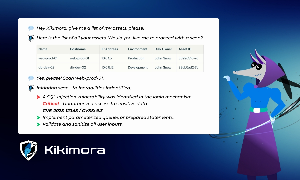 Kikimora anuncia el lanzamiento de Kikimora Agent: una plataforma de ciberseguridad accesible basada en IA para la seguridad de las pymes.