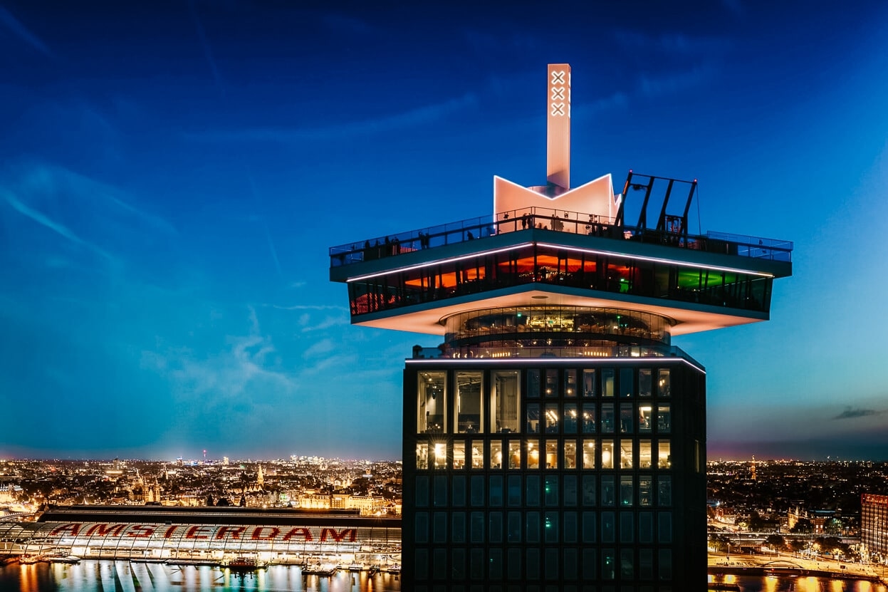 23 X Beste rooftop bars in Amsterdam (2025) met uitzicht