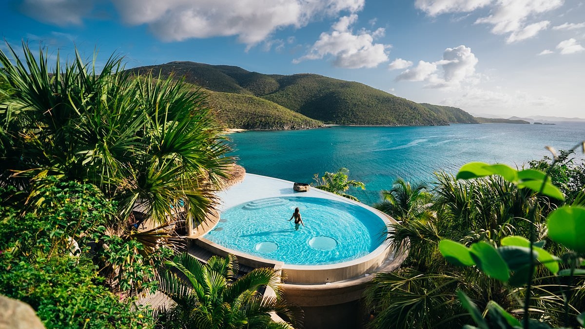 Is this the ultimate paradise getaway? Inside Moskito Island in the British Virgin Islands... to find out how billionaires like to holiday