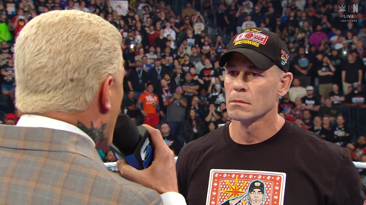 SmackDown RESULTS: WWE fans turn on Cody Rhodes during final confrontation with John Cena while Randy Orton reveals his WrestleMania plans