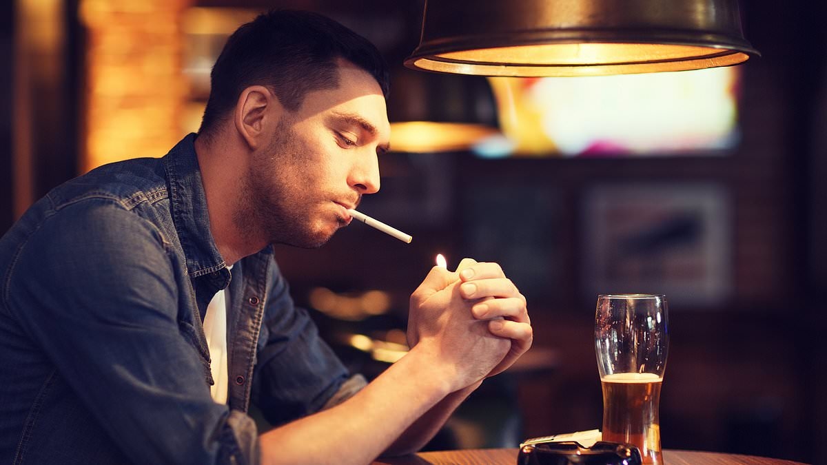 Scientists pinpoint exact age when smoking, booze and little exercise triggers serious health problems - you can't get away with it for long