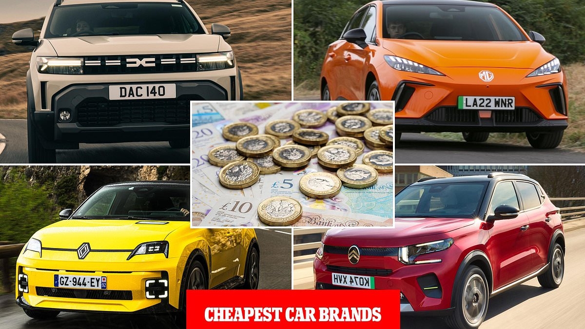 Qui fabrique les voitures les moins chères aujourd'hui ? Des marques historiques à prix cassés aux nouveaux venus chinois.