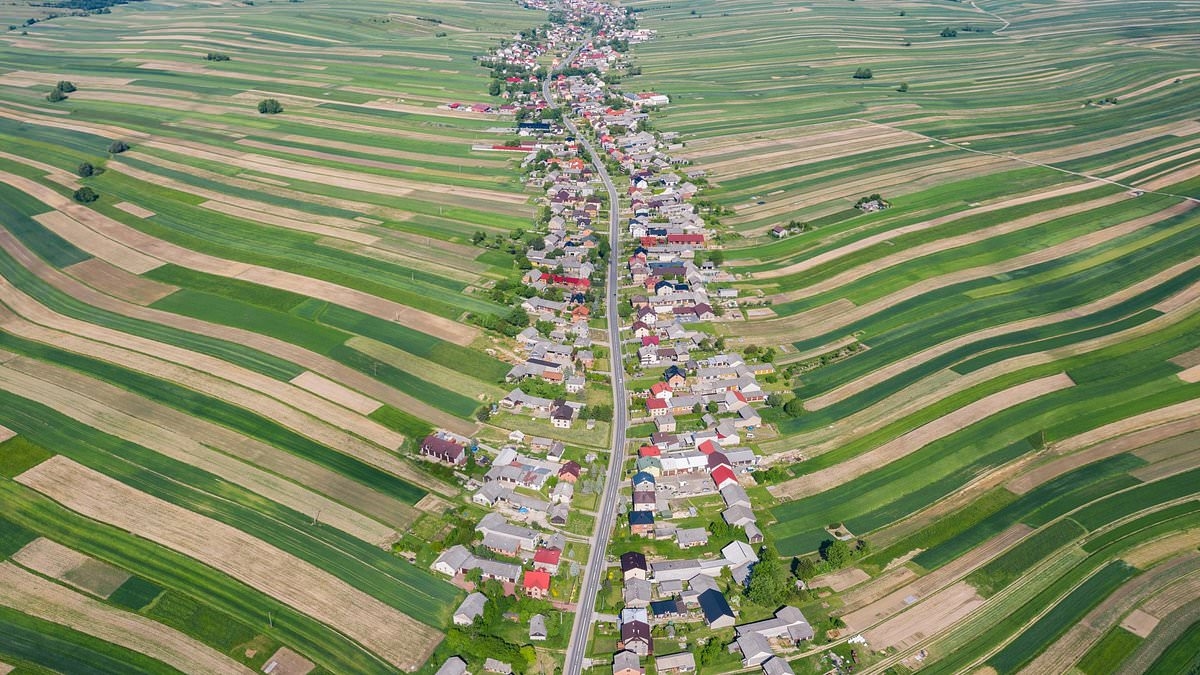 Inside the unique European village where all 6,000 residents live on the same street