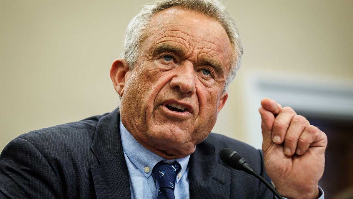 Momento selvagem em que RFK Jr. ataca NUCLEARmente um legislador democrata por usar a saúde infantil como arma: 'Dê-me crédito!'