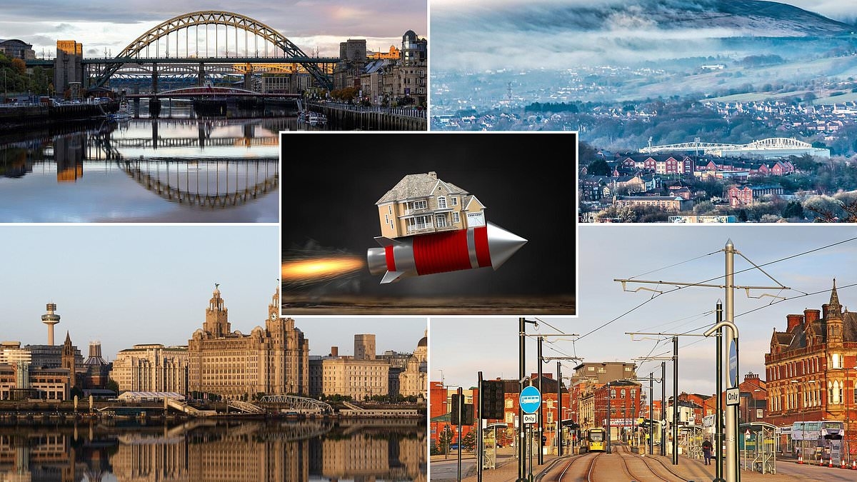 These 10 Northern house price hotspots have seen values soar more than 10% in a year