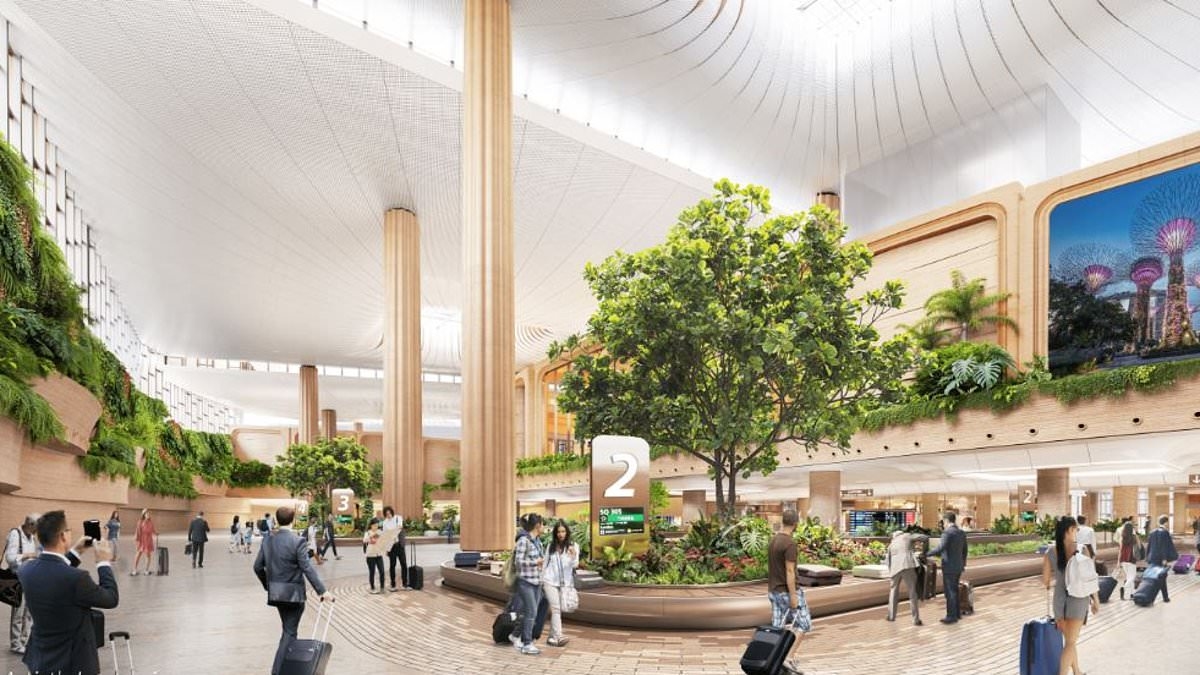 One of the world's busiest airports reveals plans for new £7 billion mega terminal for 50 million more passengers