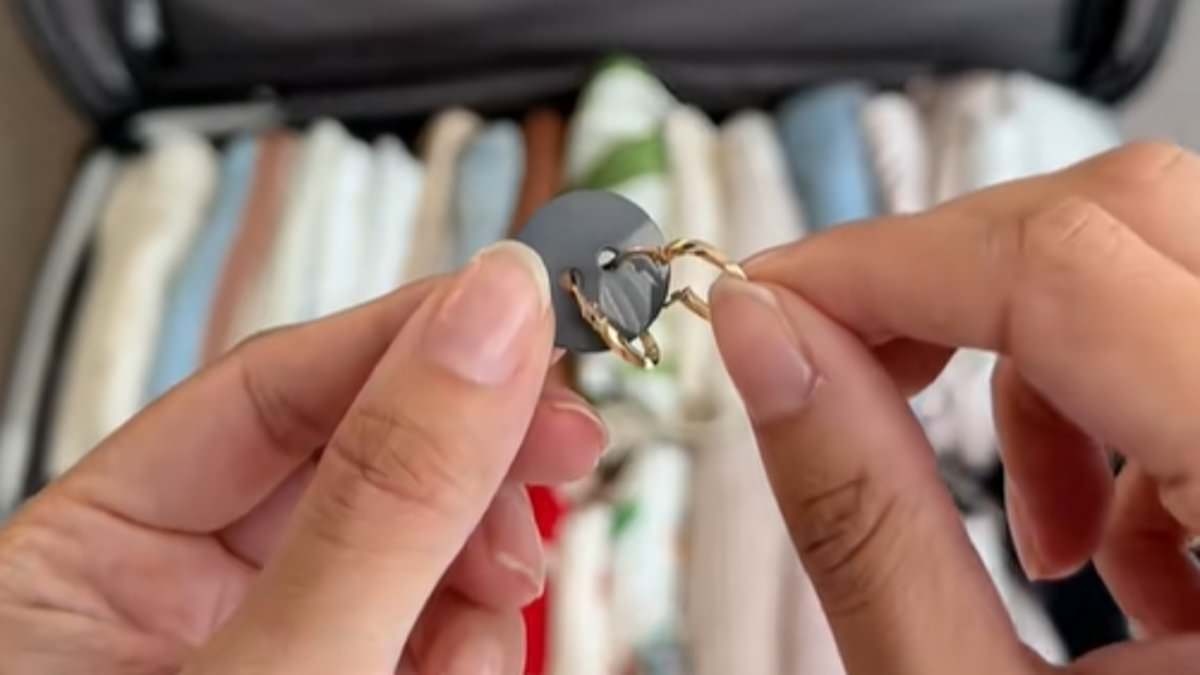 I'm the Queen of Clean - this is the best way to pack your suitcase including a button trick for your earrings
