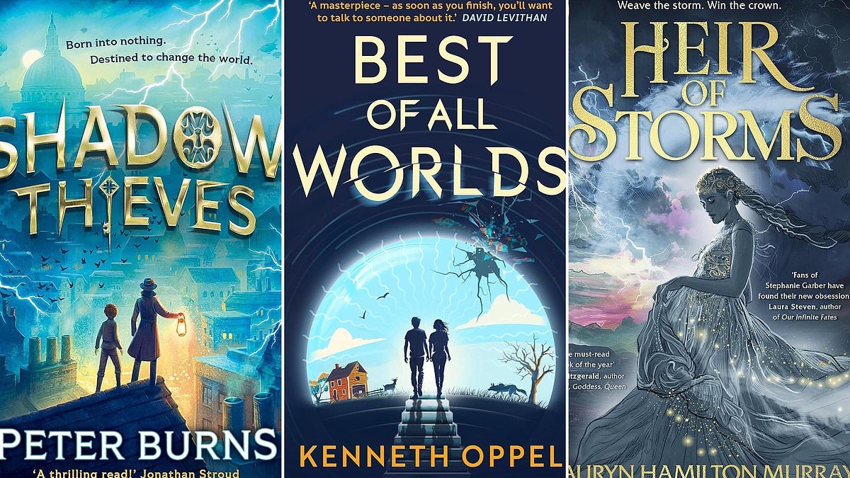 What do you get if you combine Dickens, Bond and Harry Potter? The best Children's books out now - Shadow Thieves by Peter Burns, Best of All Worlds by Kenneth Oppel, Heir of Storms by Lauryn Murray