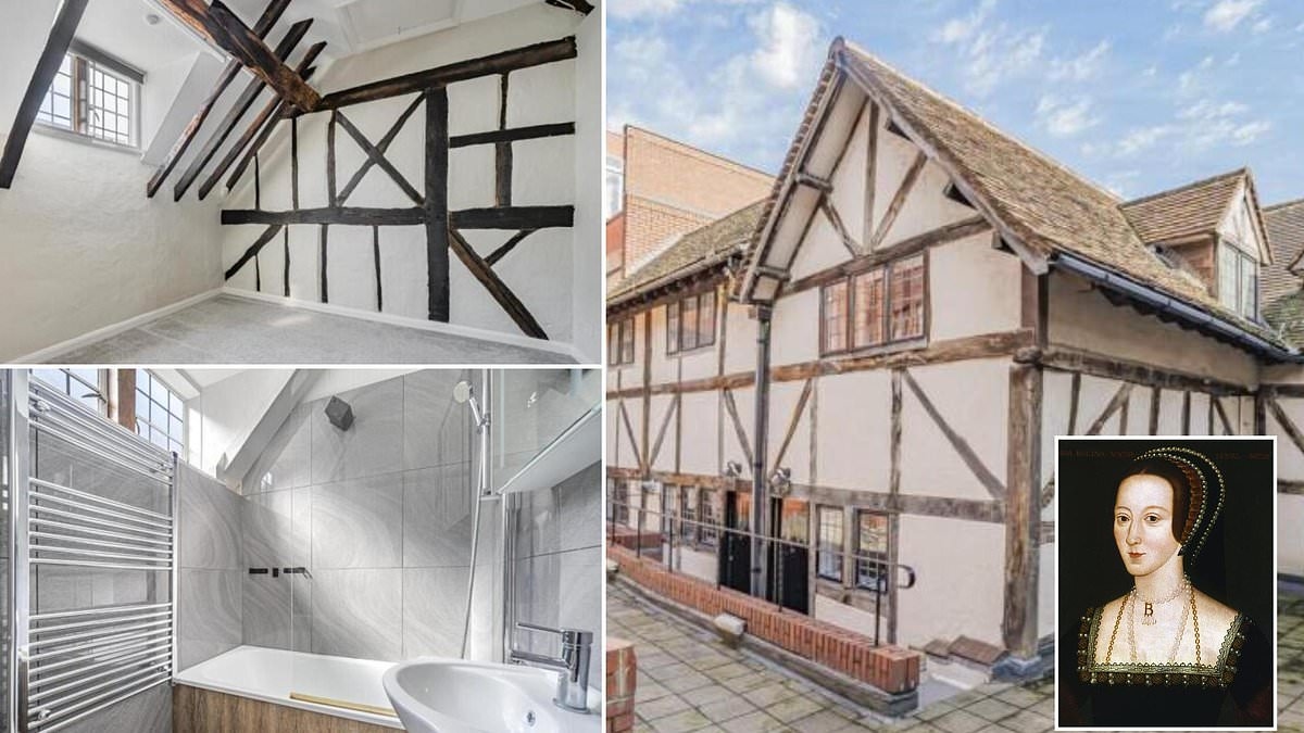 Unique Windsor flat which housed one of Henry VIII's wives is up for auction