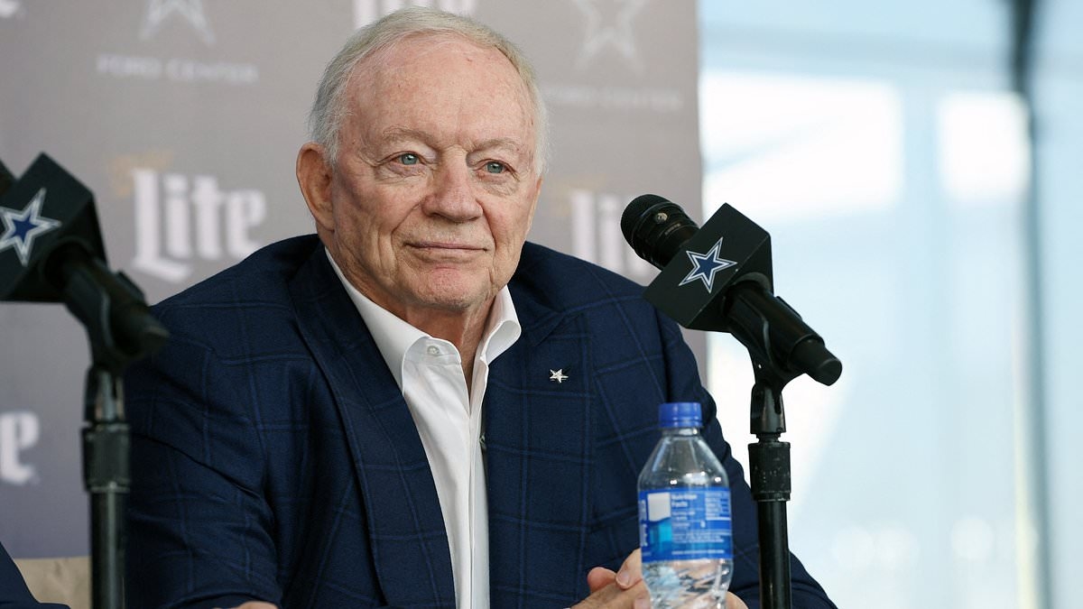 Dallas Cowboys make emotional gesture after devastating Texas floods... but NFL fans slam owner Jerry Jones over move