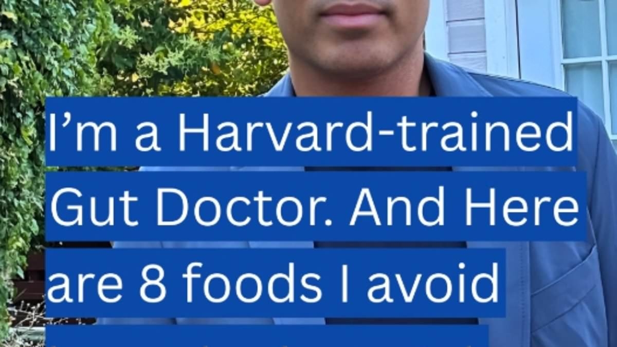 Un médico de Harvard que ha estudiado el intestino durante más de 10 años revela los alimentos que evita y qué comer en su lugar.