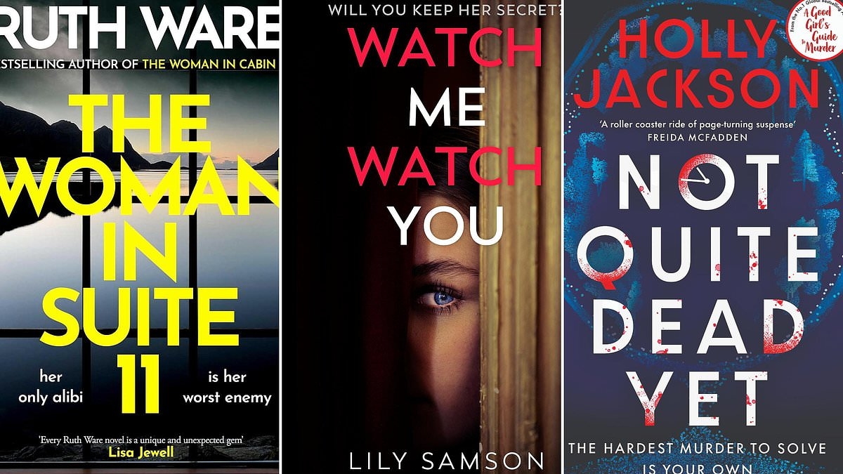 Letnie psychodeliczne utwory, które Cię zmrożą: Not Quite Dead Yet Holly Jackson, Watch Me Watch You Lily Samson, The Woman in Suite 11 Ruth Ware