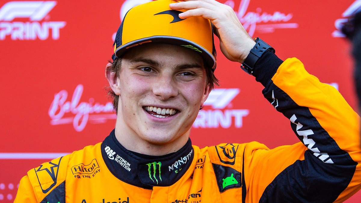 Oscar Piastri sichert sich die Sprint-Pole beim Großen Preis von Belgien