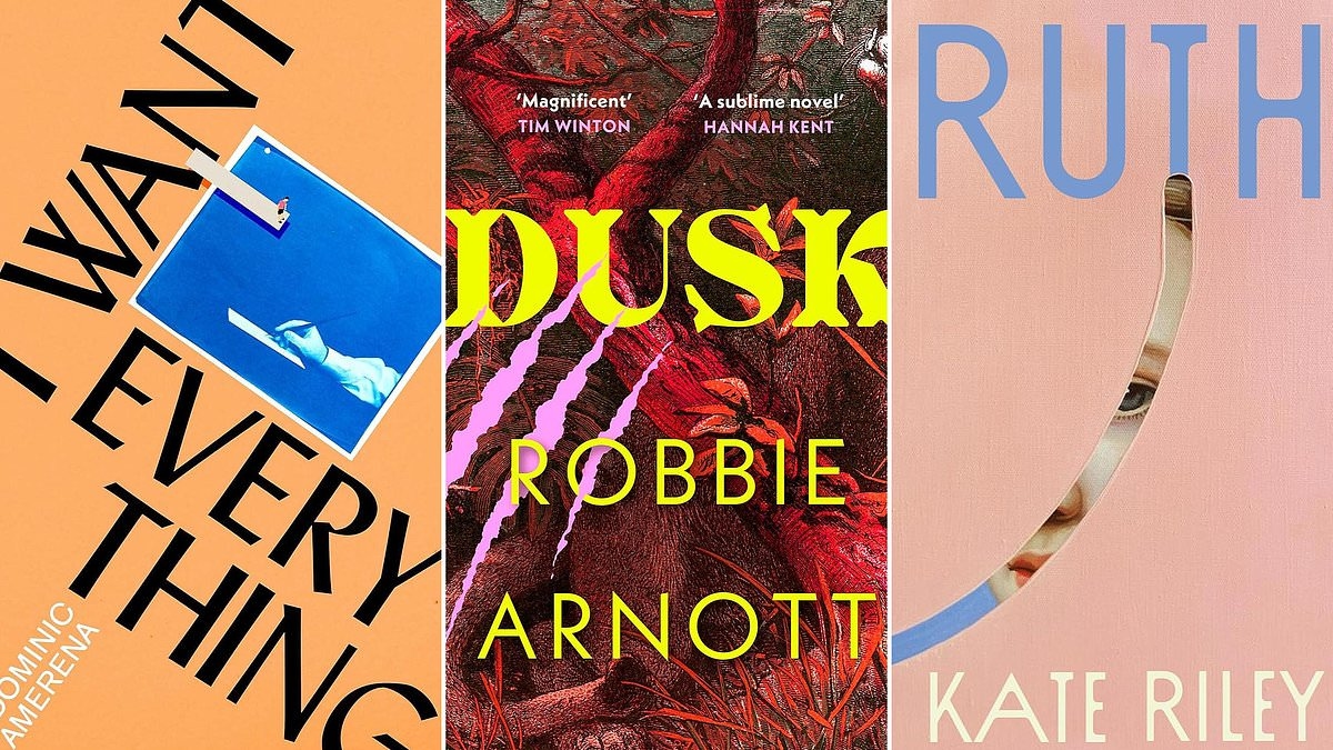 The best literary fiction out this week: RUTH by Kate Riley,  I WANT EVERYTHING by Dominic Amerena, DUSK by Robbie Arnott