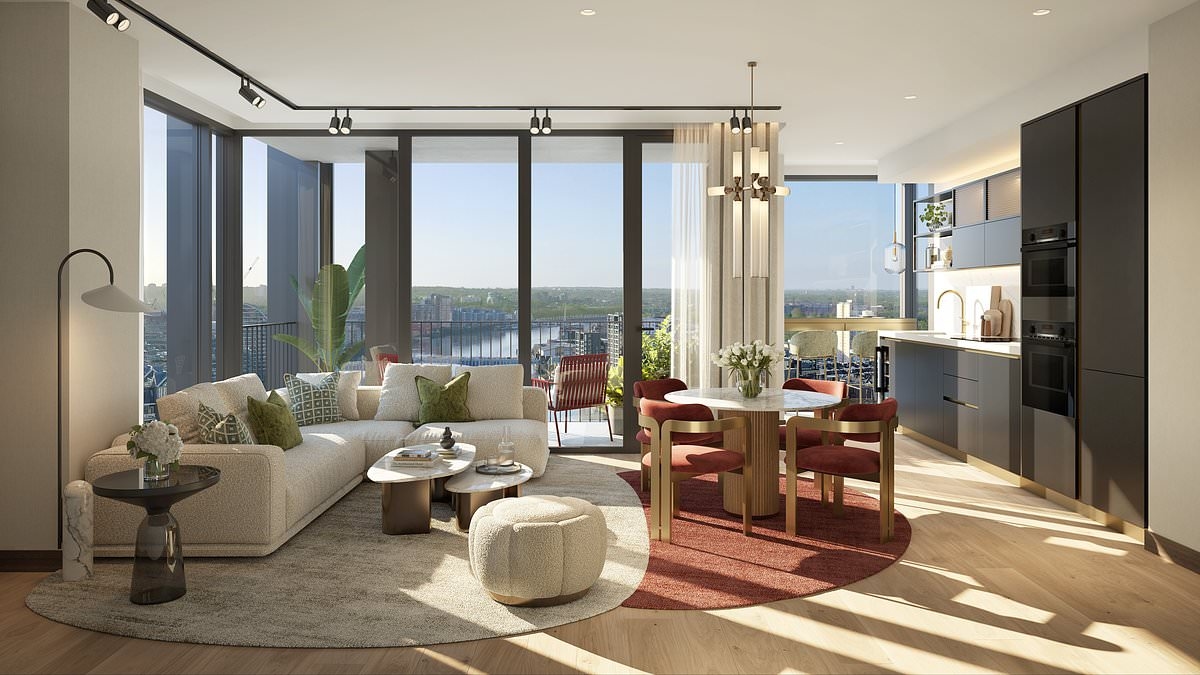 Battersea flats offer IV drips to order, vitamin C showers... and mushroom tea on tap: Would YOU live here?