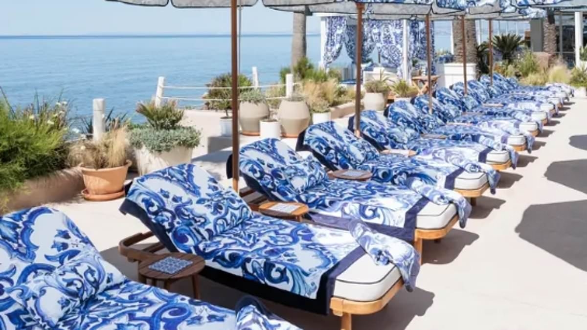 Europas teuerste Sonnenliegen enthüllt – der schillerndste Strand führt die Liste mit Preisen von 1.000 £ pro Tag an