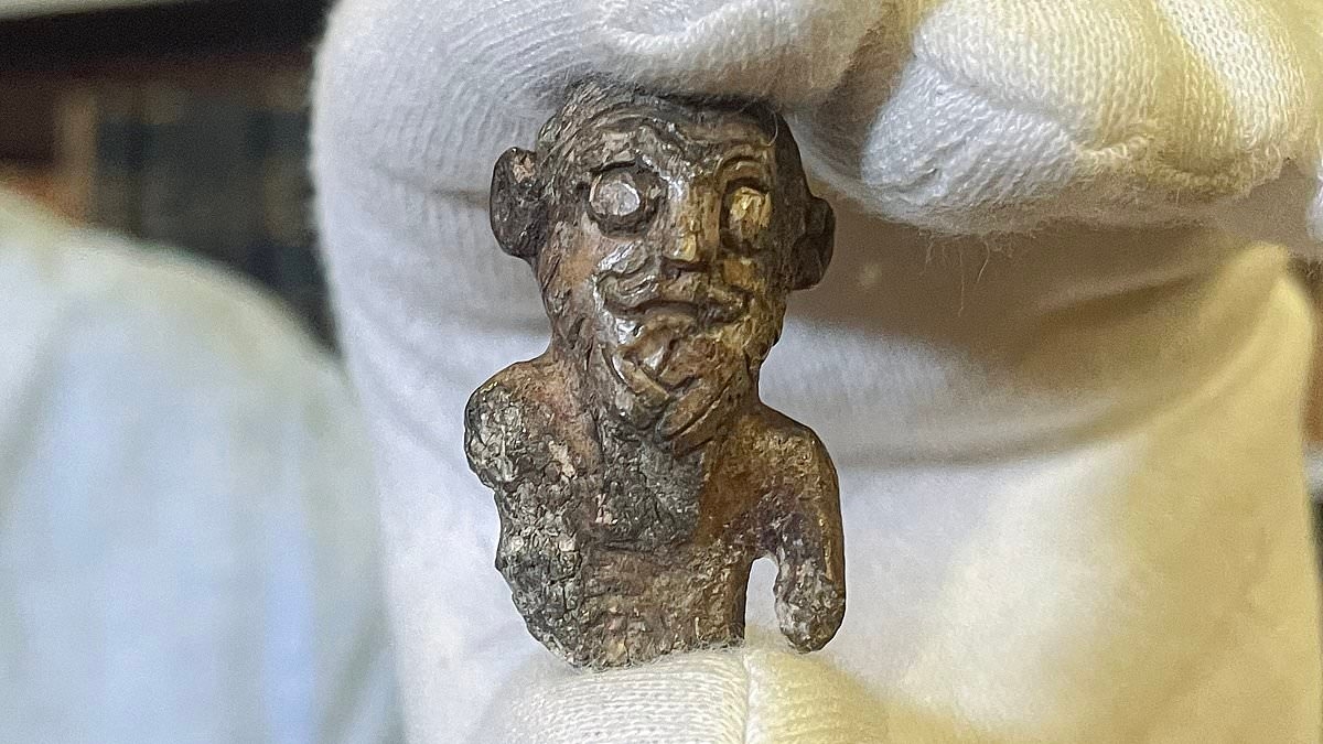 Vikings were the original HIPSTERS! Norse invaders spent time perfecting their facial hair when they weren't pillaging, ancient figurine reveals