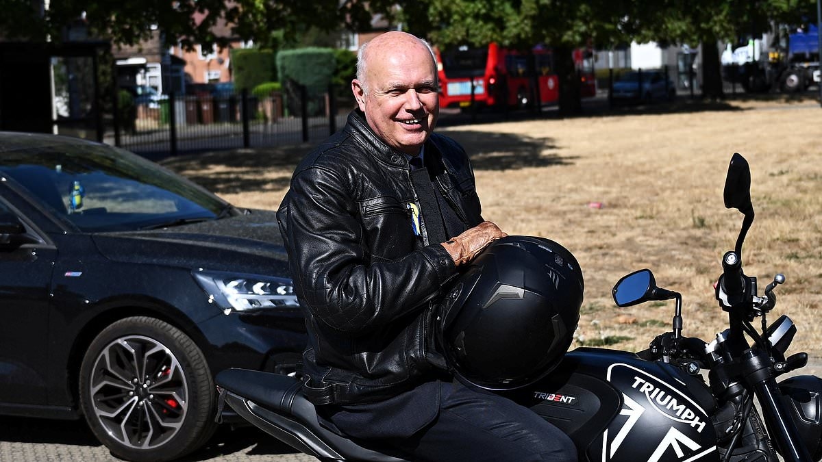Former Tory leader SIR IAIN DUNCAN SMITH rented a chilly bedsit to save for his first home